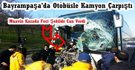 Bayrampaşa'da trafik kazası: 1 ölü