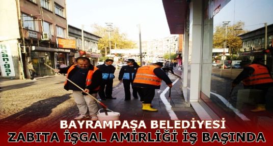 BAYRAMPAŞA’NIN KALDIRIMLARI ARTIK NEFES ALIYOR