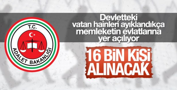 Bozdağ: 16 bin yeni memur alacağız