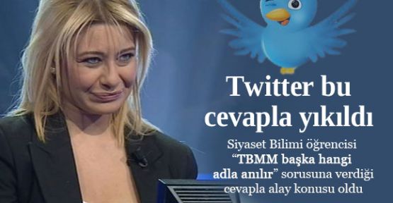 Bu cevap twitter'ı salladı!-VİDEO-