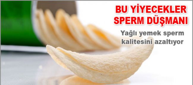 Bu yiyecekler sperm düşmanı