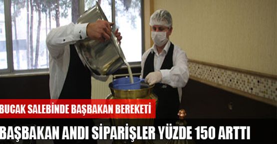 Bucak salebinde Başbakan bereketi