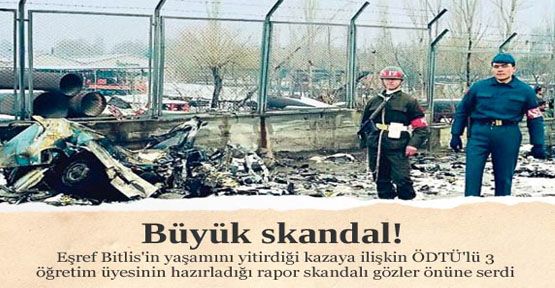 Büyük skandal!