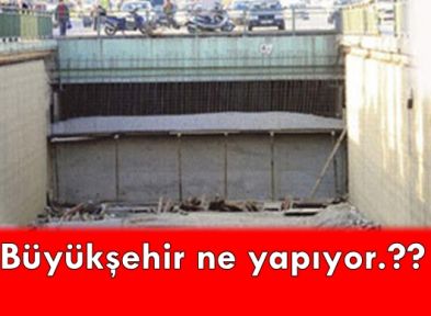 Büyükşehir ne yapıyor ?