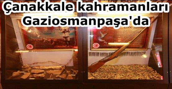 Çanakkale kahramanları Gaziosmanpaşa'da 