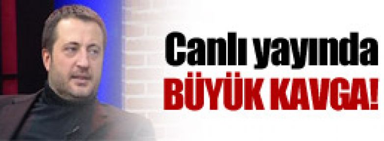 Canlı yayında gergin anlar...