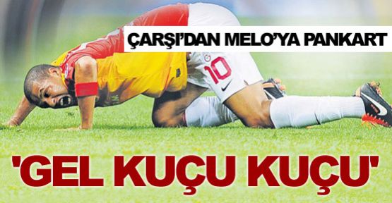 Çarşı'dan Melo'ya pankart!