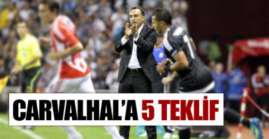 Carvalhal'a 5 teklif