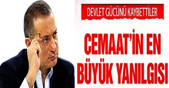 Cemaat ilk kez devlet gücünü kaybetti