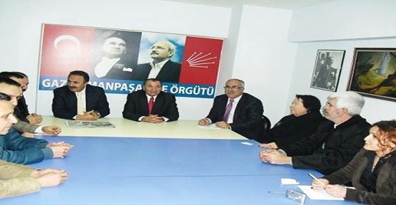 CHP GOP'ta Başkan Polat'a hayırlı olsun ziyareti!