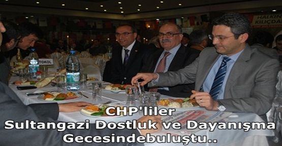 CHP Sultangazi'nin Dostluk ve Dayanışma gecesi..