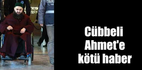 'Cübbeli Ahmet'e kötü haber!