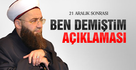 Cübbeli Ahmet'ten 21 Aralık açıklaması