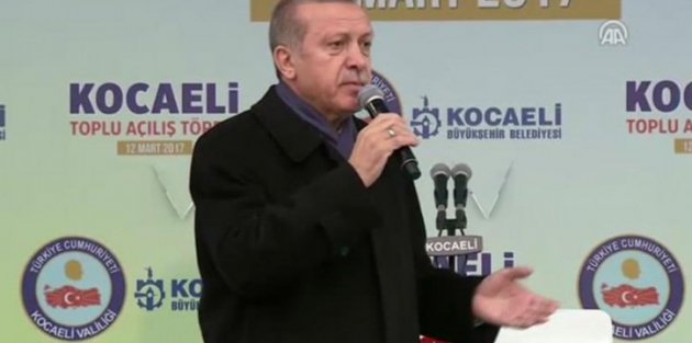 Cumhurbaşkanı Erdoğan'dan Hollanda'ya yaptırım çağrısı