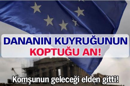 Dananın kuyruğunun koptuğu an!