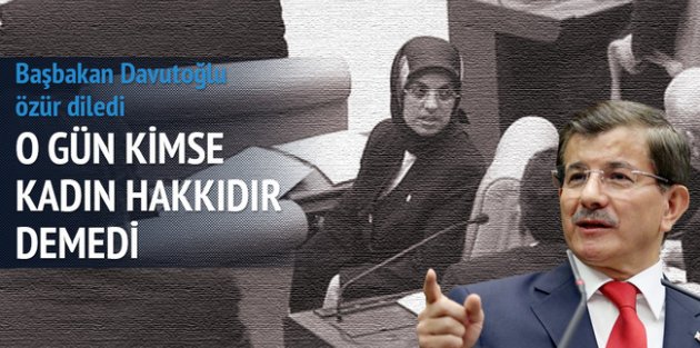 Davutoğlu Ecevit adına özür diledi