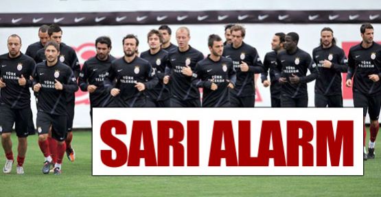 Derbi öncesi sarı alarm