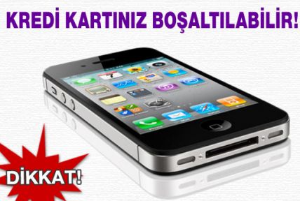 Dikkat! Kredi kartınız boşaltılabilir