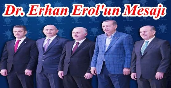 Dr. Erhan Erol, Hasan Tahsin Usta'ya başarılar diledi