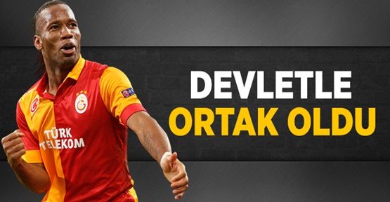 Drogba devletle ortak oldu