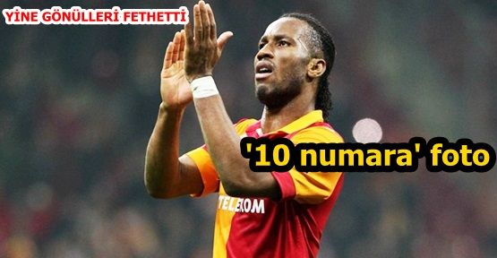 Drogba'dan '10 numara' fotoğraf!