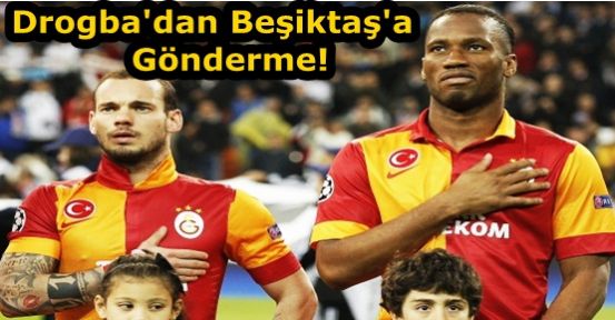Drogba'dan Beşiktaş'a fotoğraflı gönderme!