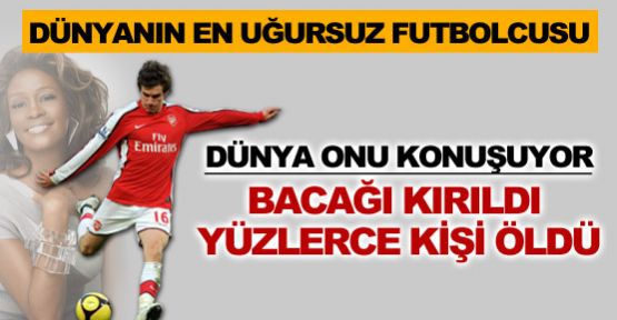 Dünyanın en uğursuz futbolcusu