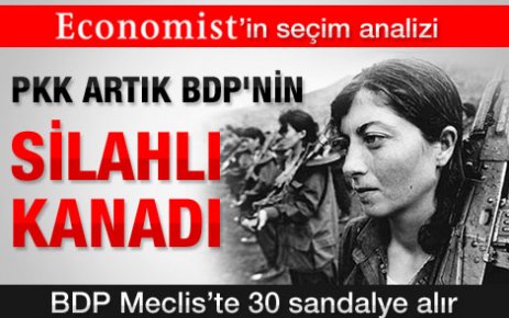 Economist: PKK BDP'nin silahlı kanadı