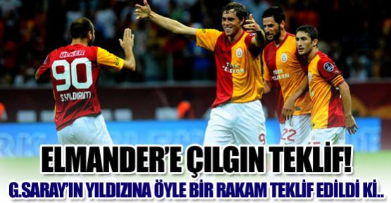 Elmander için çılgın rakam!