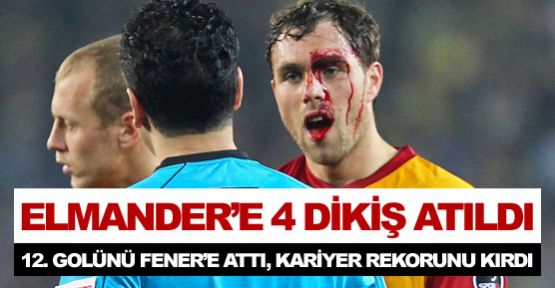 Elmander rekor kırdı !