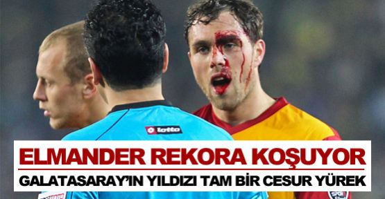 Elmander rekora koşuyor!