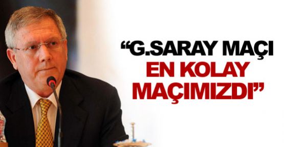 ''En kolay maçımızdı çünkü..''