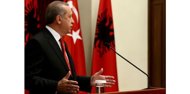 Erdoğan Arnavutluk'ta önemli açıklamalar