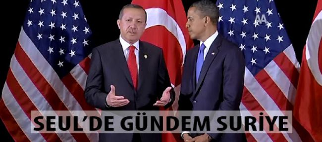 Erdoğan ve Obama Suriye'yi konuştu-VİDEO-