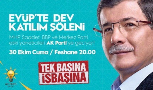 Eyüp'te AK Parti'ye Dev katılım daha olacak...