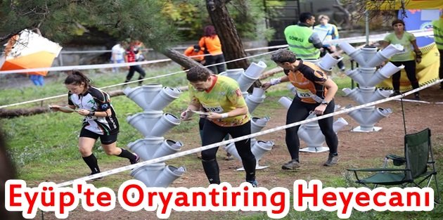 Eyüp'te Oryantiring Heyecanı