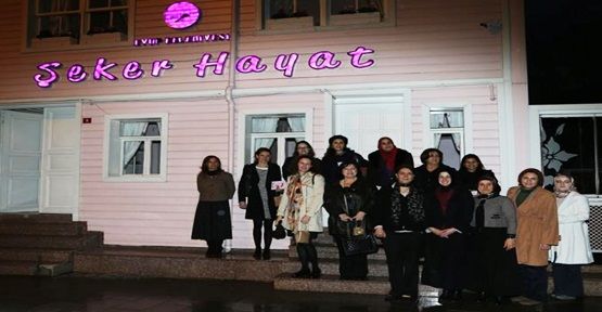 Eyüp'te Şeker Hayat Atölyesi’ne Amerika’dan Konuklar...