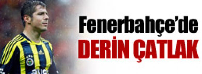 F.Bahçe'de derin çatlak!