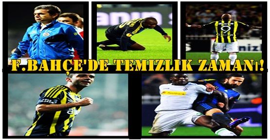 F.Bahçe'de temizlik zamanı!