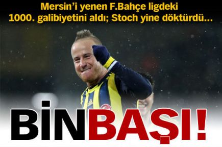 Fenerbahçe evinde konuk ettiği Mersin İdman Yurdu'nu 2-1 yendi.