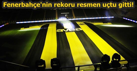 Fenerbahçe'nin rekoru resmen uçtu gitti!