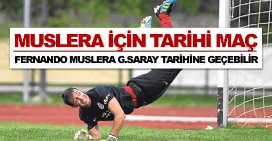 Fernando Muslera tarihe geçebilir