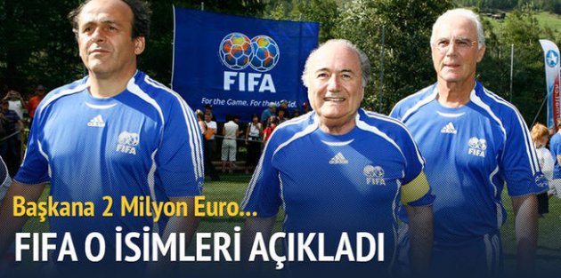 FIFA, soruşturduğu 11 kişiyi açıkladı