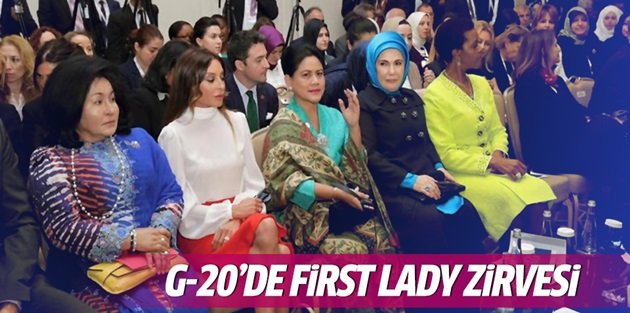 G20'de first lady zirvesi