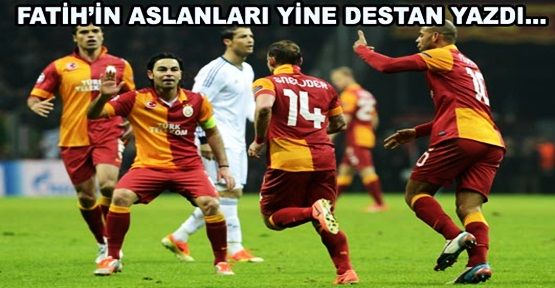 Galatasaray, Real Madrid'i devirdi ama...