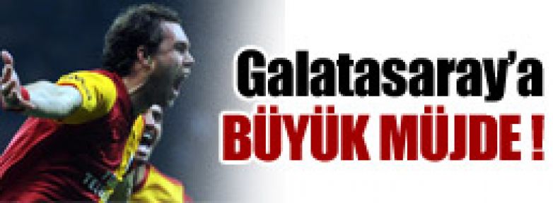 Galatasaray'a büyük müjde !