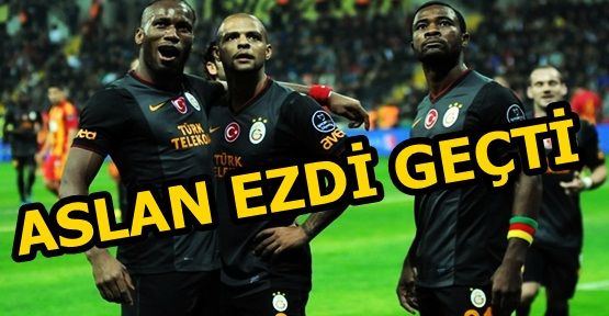 Galatasaray'dan gol yağmuru!(Galatasaray GS Kayseri maç özeti)