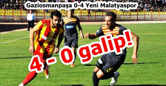 Gaziosmanpaşa 0-4 Yeni Malatyaspor