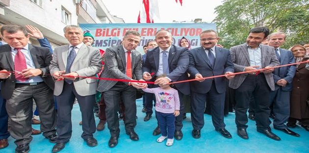 GAZİOSMANPAŞA BELEDİYESİ TİKVEŞLİ BİLGİ EVİ’Nİ HİZMETE AÇTI