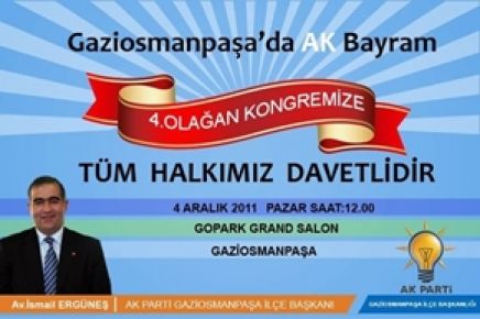 GAZİOSMANPAŞA DA AK BAYRAM ...